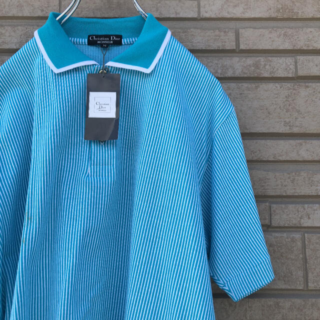 ポスターフレーム Christian Dior MONSIEUR ストライプ ポロシャツ