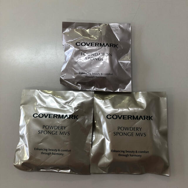 COVERMARK(カバーマーク)のカバーマーク スポンジ 3点 コスメ/美容のメイク道具/ケアグッズ(パフ・スポンジ)の商品写真