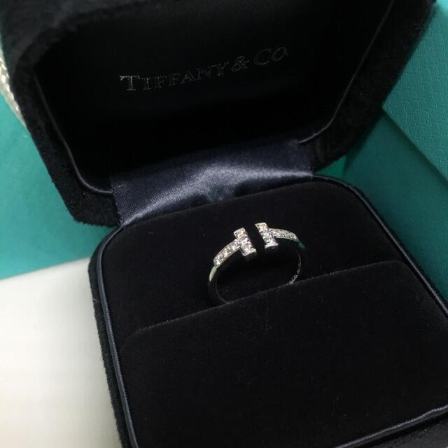 Tiffany & Co.(ティファニー)の本日のみ特別価格 正規品 TIFFANYT WG ダイヤ リング k18 レディースのアクセサリー(リング(指輪))の商品写真