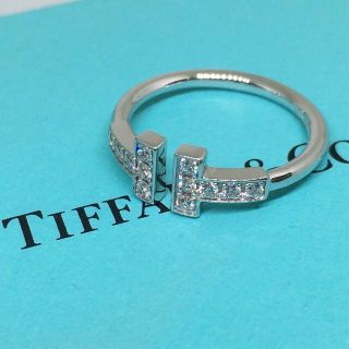 ティファニー(Tiffany & Co.)の本日のみ特別価格 正規品 TIFFANYT WG ダイヤ リング k18(リング(指輪))