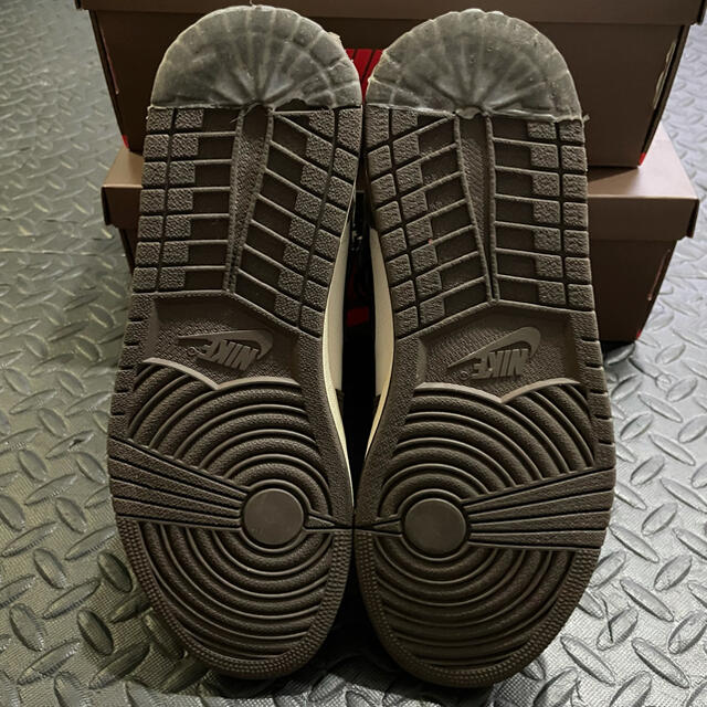 NIKE(ナイキ)の美品28cmNIKE AIR JORDAN1 TRAVIS SCOTT2足セット メンズの靴/シューズ(スニーカー)の商品写真