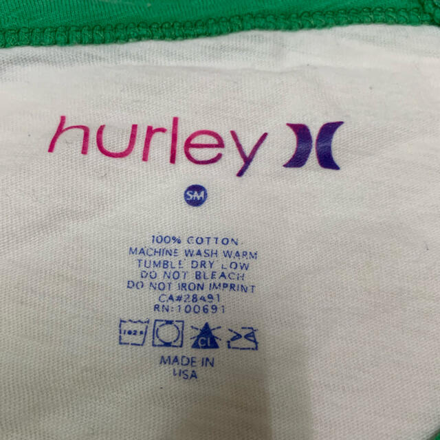 Hurley(ハーレー)のレディースTシャツ　hurley  7分袖 レディースのトップス(シャツ/ブラウス(長袖/七分))の商品写真