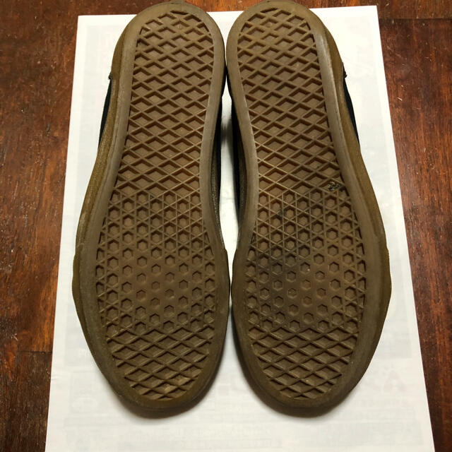 VANS(ヴァンズ)のバンズ オールド スクール ホワイト　ブラウン　27.5cm メンズの靴/シューズ(スニーカー)の商品写真