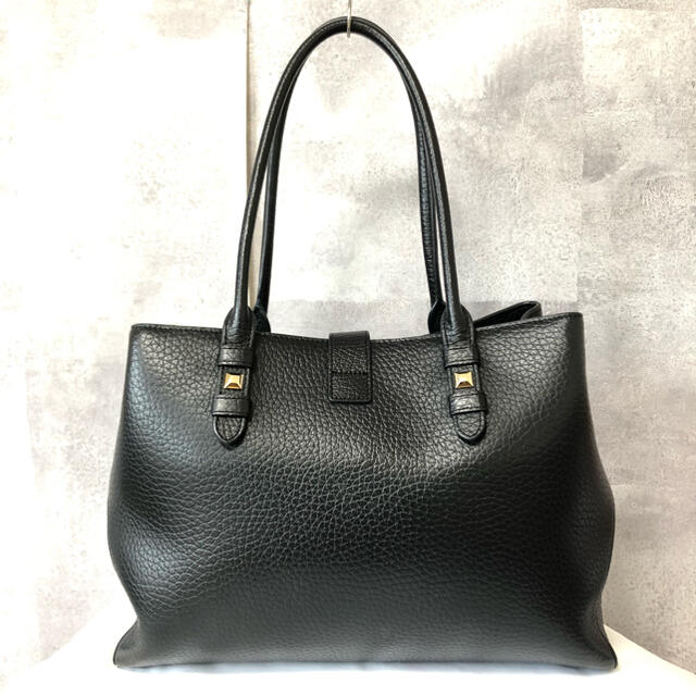 極美品⭐️FURLA ジョアン ネロ トートバッグ ハンドバッグ レザー 大容量