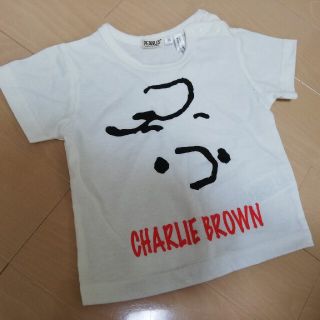 チャーリーブラウン　tシャツ(Ｔシャツ)