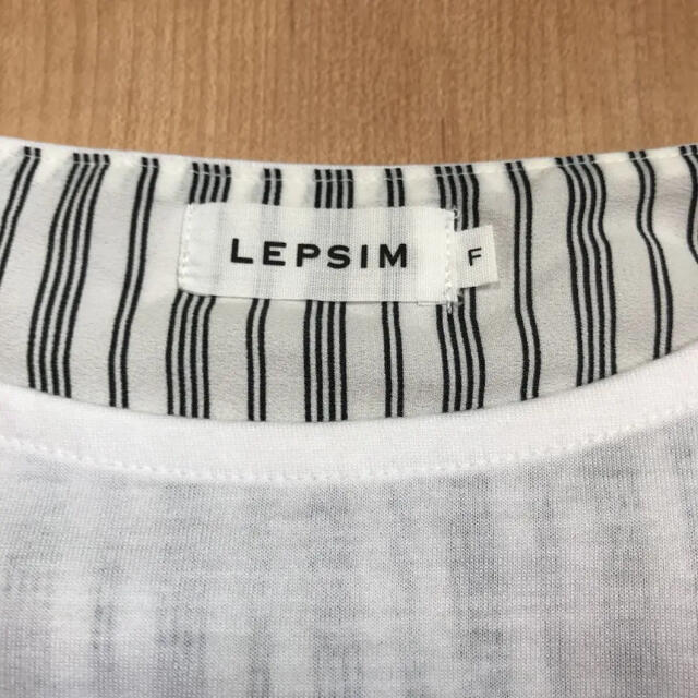 LEPSIM(レプシィム)のLEPSIM    カットソー レディースのトップス(カットソー(半袖/袖なし))の商品写真