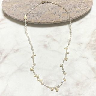 ステュディオス(STUDIOUS)のBaroque pearl necklace バロック 淡水パール ネックレス(ネックレス)