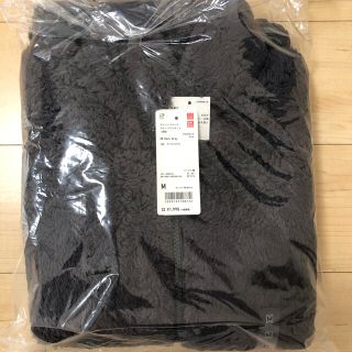 ユニクロ(UNIQLO)の【新品未使用品】ファーリーフリース　フルジップジャケット(長袖)(ブルゾン)