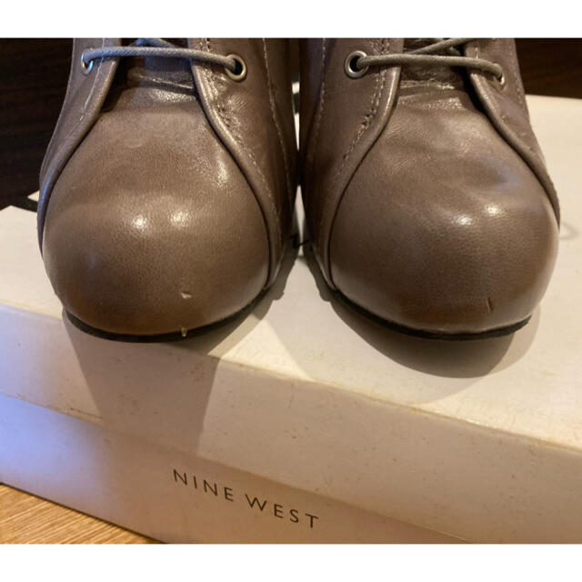 NINE WEST(ナインウエスト)のナインウエスト　NINEWEST 37.5 ブーティ　編み上げ レディースの靴/シューズ(ブーティ)の商品写真