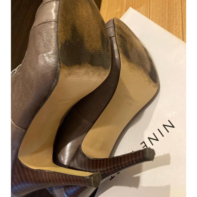 NINE WEST(ナインウエスト)のナインウエスト　NINEWEST 37.5 ブーティ　編み上げ レディースの靴/シューズ(ブーティ)の商品写真