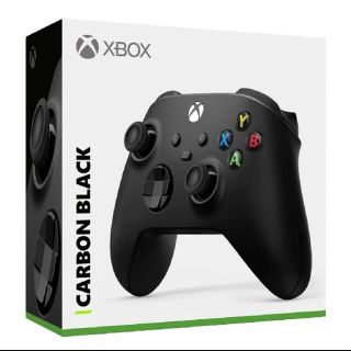 マイクロソフト(Microsoft)のXbox ワイヤレス コントローラー カーボン ブラック QAT-00005(その他)