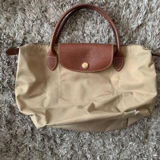 ロンシャン(LONGCHAMP)の売り切りたいので安くします。ロンシャン　ベージュ(トートバッグ)