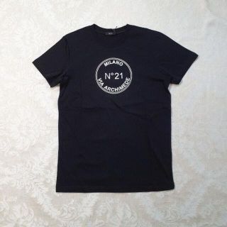 ヌメロヴェントゥーノ(N°21)の【mo様専用】新品未使用N°21 ロゴプリントTシャツ黒14Y(Tシャツ/カットソー)