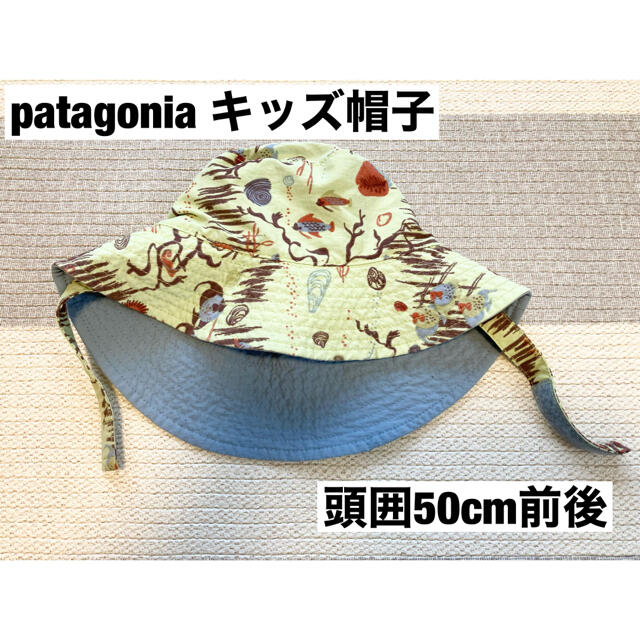 patagonia(パタゴニア)の【美品】patagonia キッズ帽子 キッズ/ベビー/マタニティのこども用ファッション小物(帽子)の商品写真