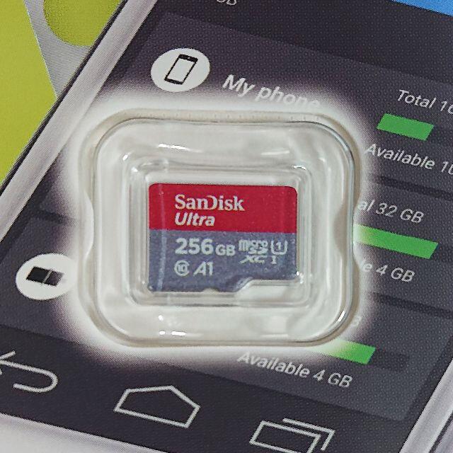 microSD SDXC 256GB SanDisk 120MB 超高速 3