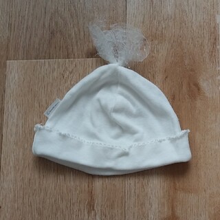 コンビミニ(Combi mini)のベビー用帽子　新生児　白　コンビミニ(帽子)