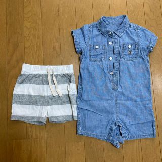 ベビーギャップ(babyGAP)のbabyGAP 夏服2点セット 90cm 18-24mos(パンツ/スパッツ)