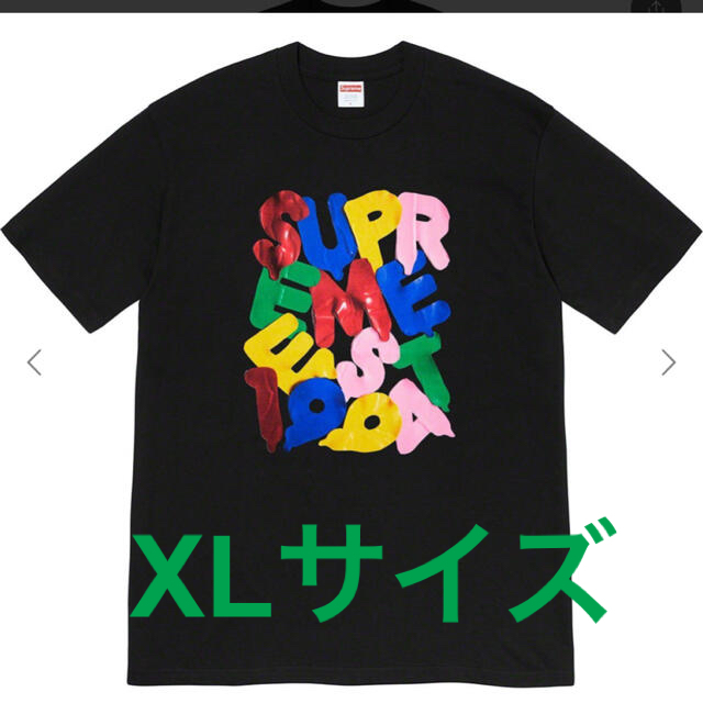 新品　XLサイズ Supreme Balloons Tee Tシャツ ブラック