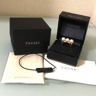 タサキ(TASAKI)のTASAKI タサキ バランス エラ リング イエローゴールド(リング(指輪))