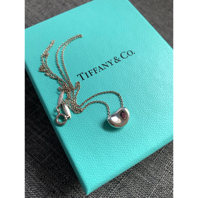 美品】 Tiffany ネックレス ビーン ティファニー 未使用! Tiffany