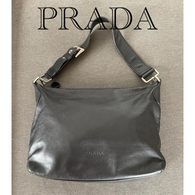 プラダ☆ PRADA☆レザーショルダーバッグ　レディースレディース