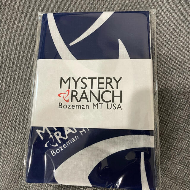 MYSTERY RANCH(ミステリーランチ)のミステリーランチ　手ぬぐい　レア　非売品 エンタメ/ホビーのコレクション(ノベルティグッズ)の商品写真