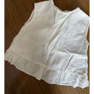 ザラキッズ(ZARA KIDS)のZARAキッズ 裾フリルタンク(Tシャツ/カットソー)