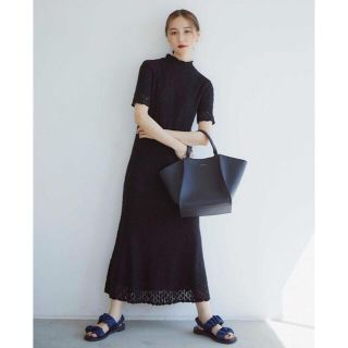 アメリヴィンテージ(Ameri VINTAGE)の【完売品】randeboo summer knit op(ロングワンピース/マキシワンピース)