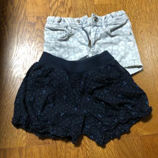 エイチアンドエム(H&M)のショーパン110セット(パンツ/スパッツ)