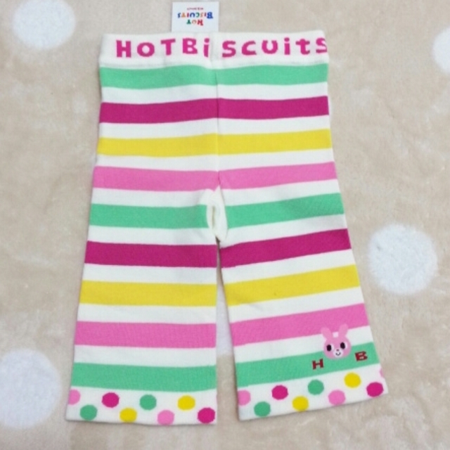 mikihouse(ミキハウス)のHOT BISCUITS♡スパッツ90 キッズ/ベビー/マタニティのキッズ服女の子用(90cm~)(その他)の商品写真