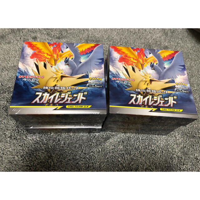 ポケモンカード　未開封　シュリンク付き　スカイレジェンド　10Box