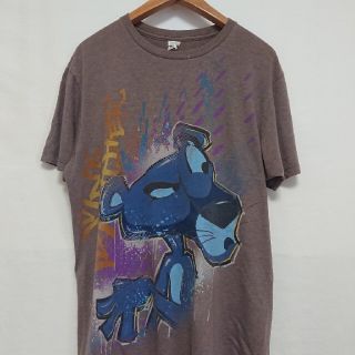 ☆US古着ピンクパンサー/キャラクター/プリント/Tシャツ(Tシャツ/カットソー(半袖/袖なし))