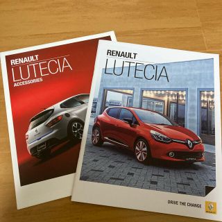 ルノー(RENAULT)のルノー　ルーテシア　カタログ(カタログ/マニュアル)