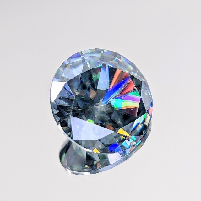 ◇SALE〜7/24◇ 合成ルチル 3.86ct ラウンド ルース - 各種パーツ