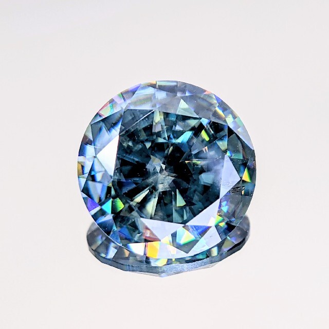 ◇SALE〜7/24◇ 合成ルチル 3.86ct ラウンド ルース - 各種パーツ