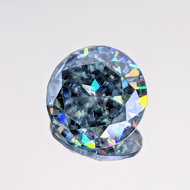 ◇SALE〜7/24◇ 合成ルチル 3.86ct ラウンド ルース - 各種パーツ