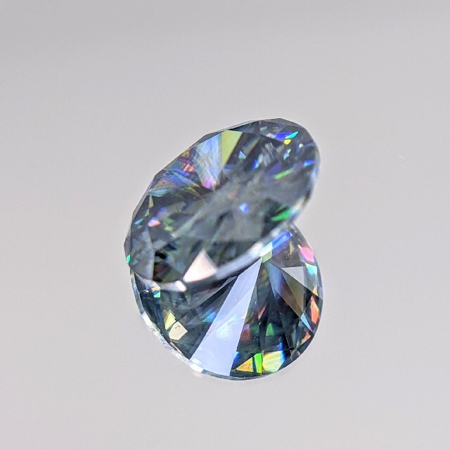 ◇SALE〜7/24◇ 合成ルチル 3.86ct ラウンド ルース - 各種パーツ