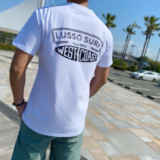 ロンハーマン(Ron Herman)の西海岸スタイル☆LUSSO SURF ウェストコーストTシャツ　Lサイズ(Tシャツ/カットソー(半袖/袖なし))