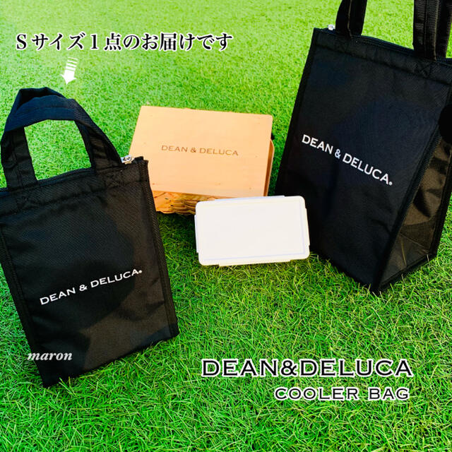 DEAN & DELUCA(ディーンアンドデルーカ)の正規品DEAN&DELUCA 保冷バッグ黒Sクーラーバッグエコバッグランチバッグ レディースのバッグ(エコバッグ)の商品写真