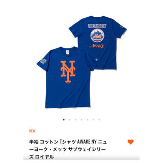 ニューエラー(NEW ERA)のnewera awake ニューヨークメッツ サブウェイシリーズ xl ロイヤル(Tシャツ/カットソー(半袖/袖なし))