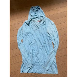 ジューシークチュール(Juicy Couture)のジューシークチュール★パーカー★長袖シャツ★ロンT水色(Tシャツ(長袖/七分))