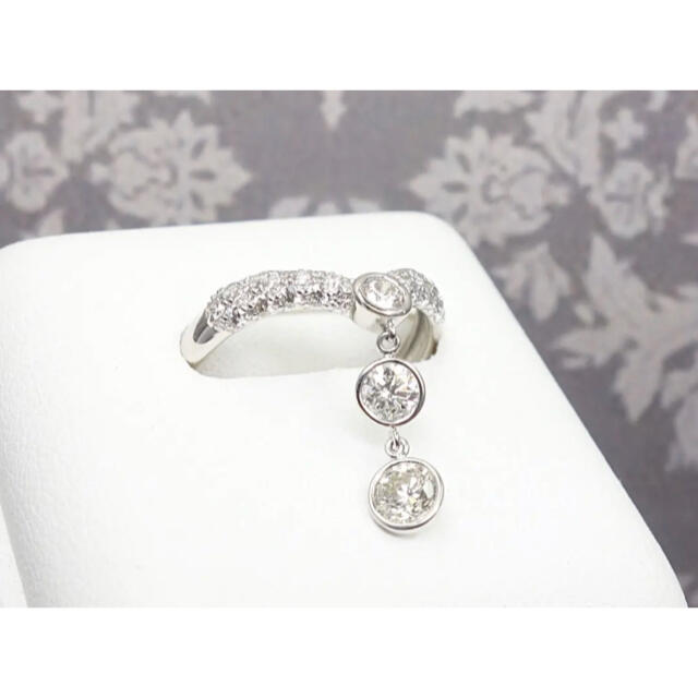 専門ショップ 高品質.Pt950ダイヤモンド 1.00ct イヤリング 26 ピアス