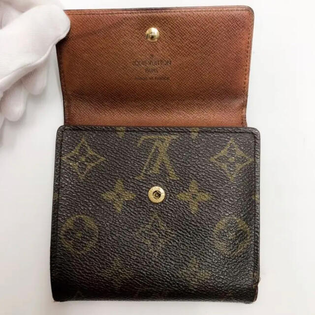 LOUIS VUITTON(ルイヴィトン)の【美品】ルイヴィトン モノグラム 両開き　財布　 LOUIS VUITTON レディースのファッション小物(財布)の商品写真