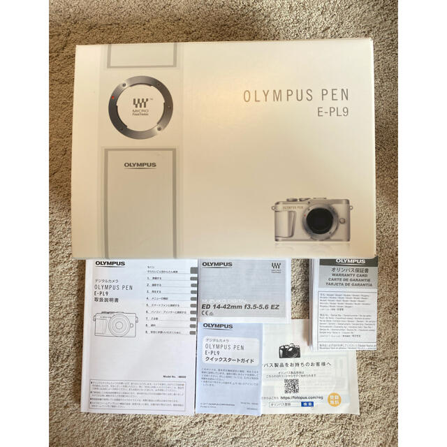 OLYMPUS(オリンパス)のオリンパス PEN E-PL9 (オリンパスペンE-PL9) スマホ/家電/カメラのカメラ(ミラーレス一眼)の商品写真