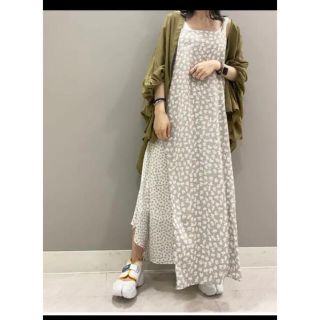 エミアトリエ(emmi atelier)のemmi パネルワンピース完売品　着飾る恋　専用(ロングワンピース/マキシワンピース)