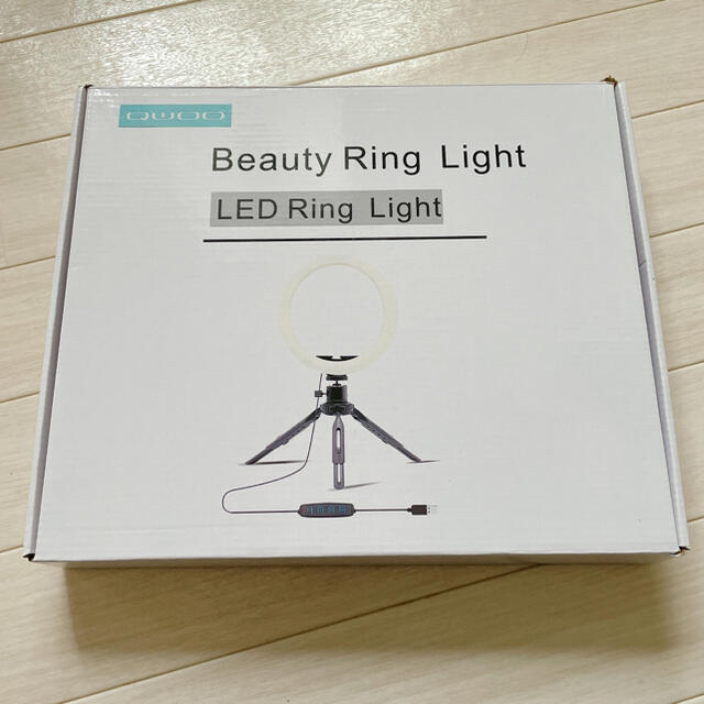 LEDリングライト 10インチ スマホ/家電/カメラのカメラ(ストロボ/照明)の商品写真