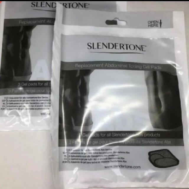 SLENDERTONE 腹筋用ジェルパッドスレンダート スポーツ/アウトドアのトレーニング/エクササイズ(トレーニング用品)の商品写真