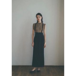 ステュディオス(STUDIOUS)のCLANE H/W STRAP SUSPENDER SKIRT クラネ(ロングスカート)