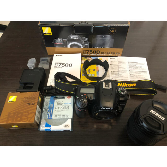 初売り】 Nikon - Nikon D7500 レンズキットになります。 VR 18-140
