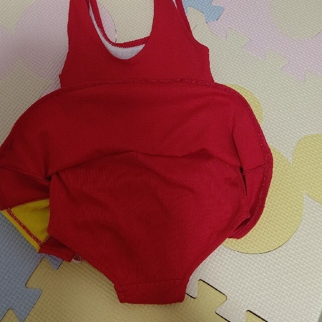 95～105センチ レトロ水着 女の子 キッズ/ベビー/マタニティのキッズ服女の子用(90cm~)(水着)の商品写真